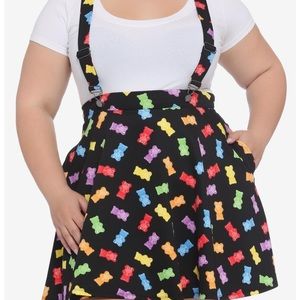 Gummy Bear Suspender Dress with pockets!